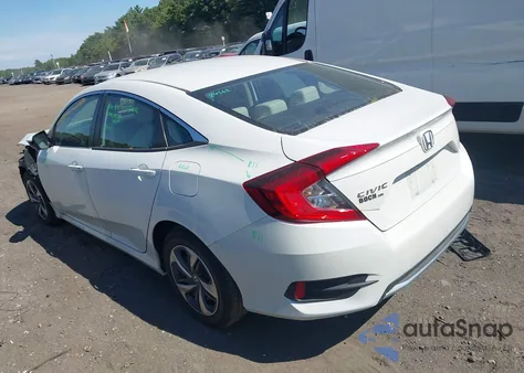 2020 Honda Civic Lx z USA, uszkodzony, nr VIN 2HGFC2F6XLH537453